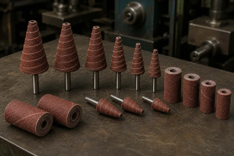 Abrasive Cartridge Rolls - Industrial abrasive product from AsiaSayesh