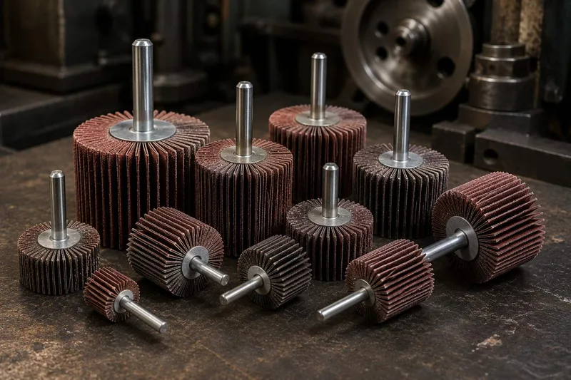 Mounted Flap Wheels - Industrial abrasive product from AsiaSayesh