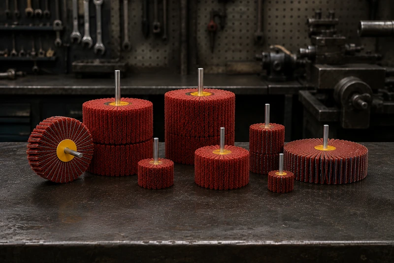 Non-Woven Cloth Flap Wheels - Industrial abrasive product from AsiaSayesh