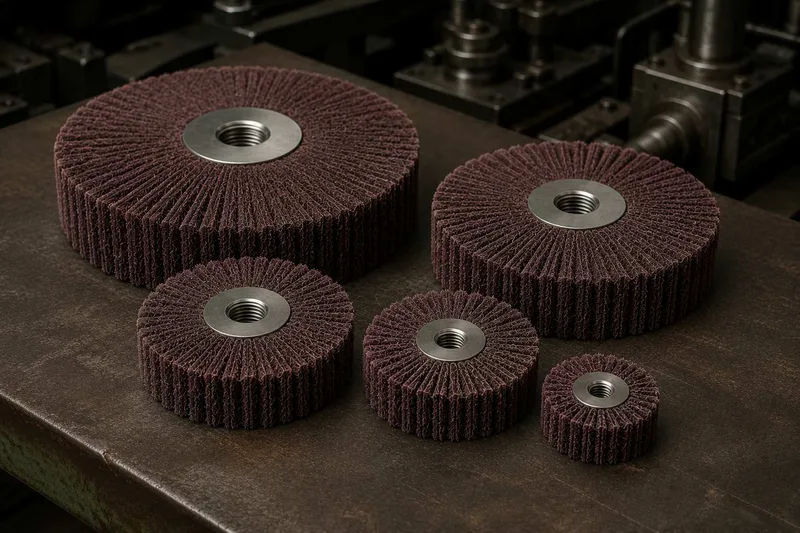 Non-Woven Abrasive Flap Wheels - Industrial abrasive product from AsiaSayesh